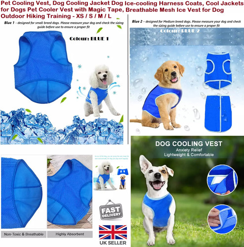 Pet dog cooling vest - pet,