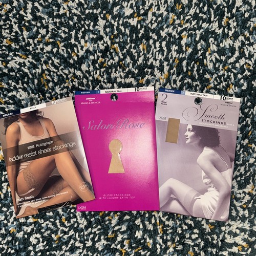 Stockings salon rose - salon, sheer