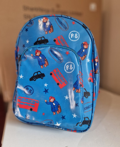 Paddington bear blue red - paddington, blue/red