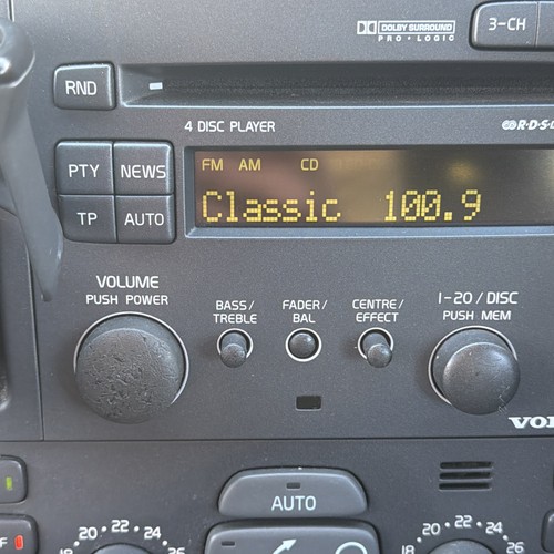 Volvo v70 radio - player, head