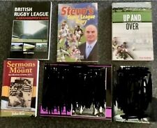 VARIOUS RUGBY LEAGUE BOOKS £3 Each Book