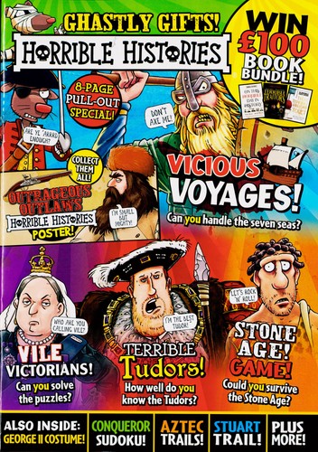 Horrible histories magazine - horrible,