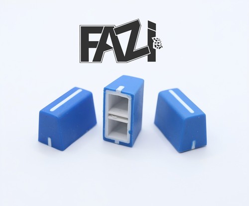 Blue rubber fader cap - 3,