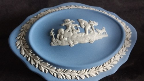 Wedgwood blue jasper ware