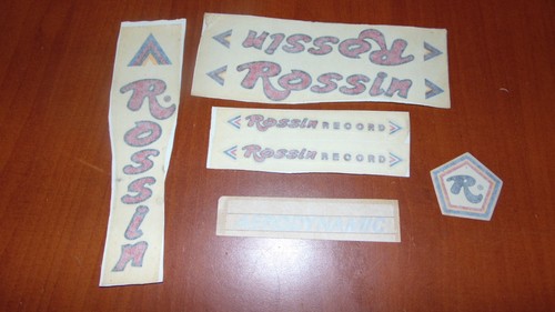 Rossin vintage nos decalset - rossin,