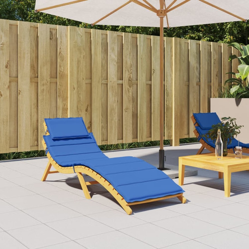 Sun lounger cushion royal blue - lounger,