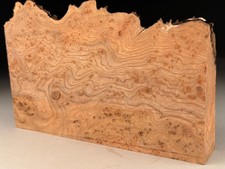 AMAZING Burr Elm Live Edge Resin Woodturning Bowl Blanks 10x6x2 inch 1 KG