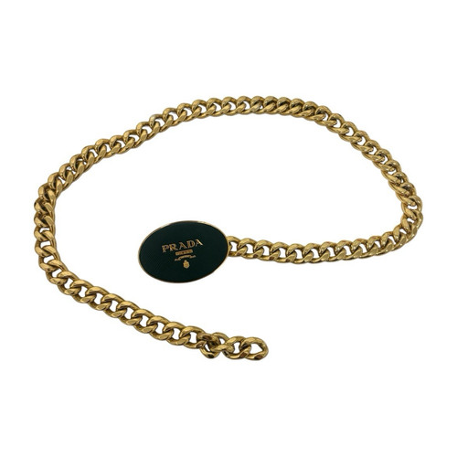 Prada gold chain - gold, with