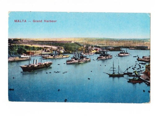 Malta old vintage postcard - malta,