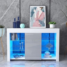 Modern White Sideboard Cabinet