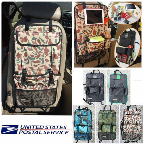 Car back seat organizer - back,