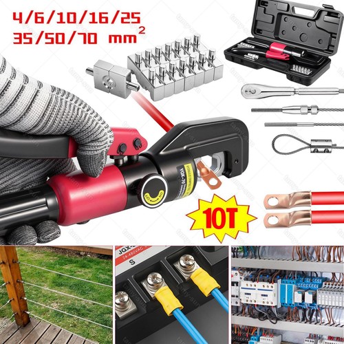 Hydraulic crimper wire - wire, battery