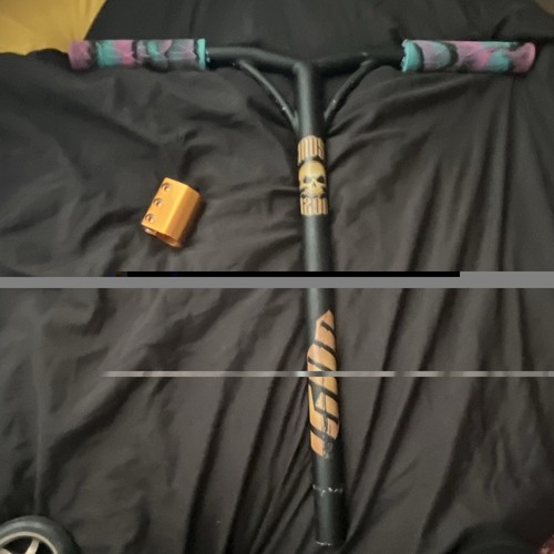 Stunt push scooter - stunt, t-bar