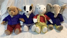 Steiff COSY Rupert and Friends set, individually packaged in Steiff Gift Box