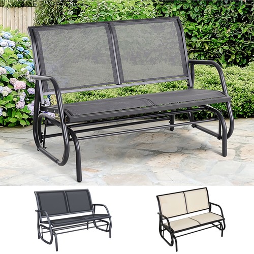 Person outdoor glider bench - outdoor,