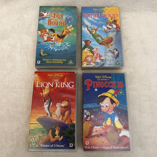 Disney classics vhs - disney, bundle