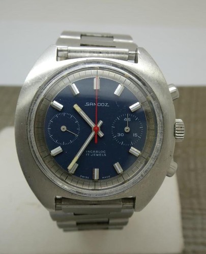 Vintage 1969 sandoz valjoux - sandoz,