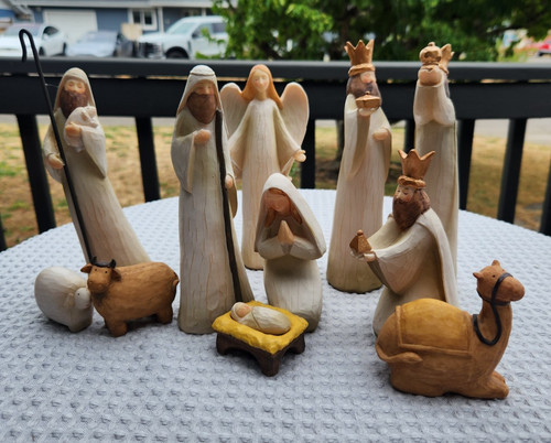 Christian brand nativity set - christian,