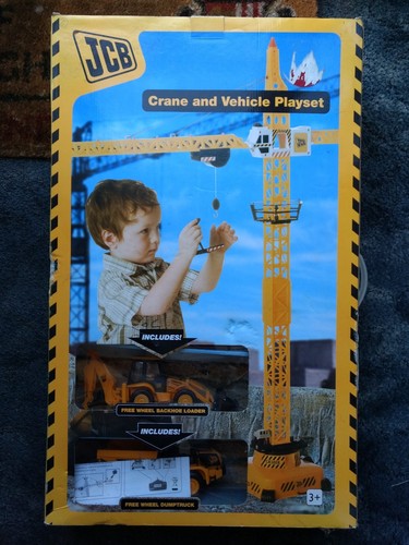 Jcb crane and vehicle - jcb,