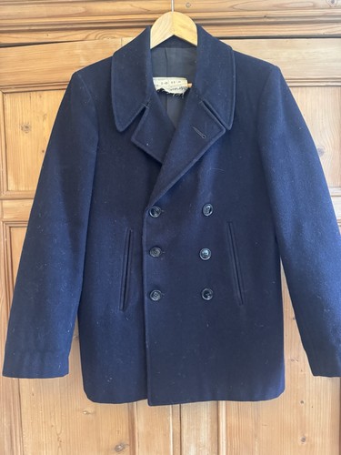Vintage navy issue 100 wool - navy,