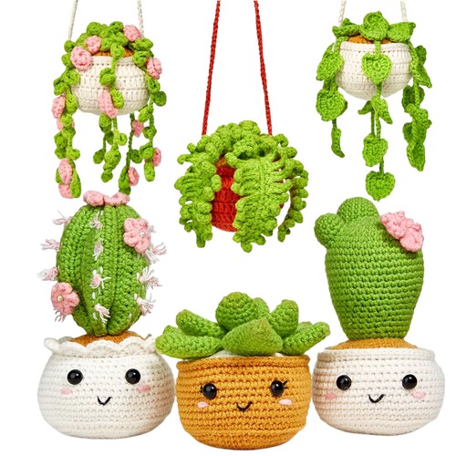 Hanging potted plants - 6,