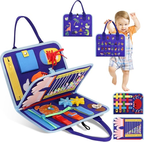 Busy board for toddlers - board,