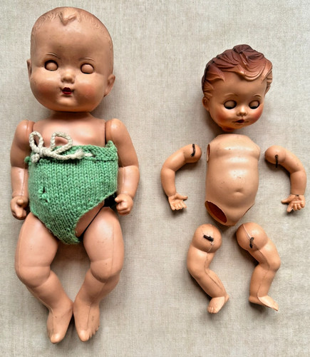 Plastic baby dolls - -, war