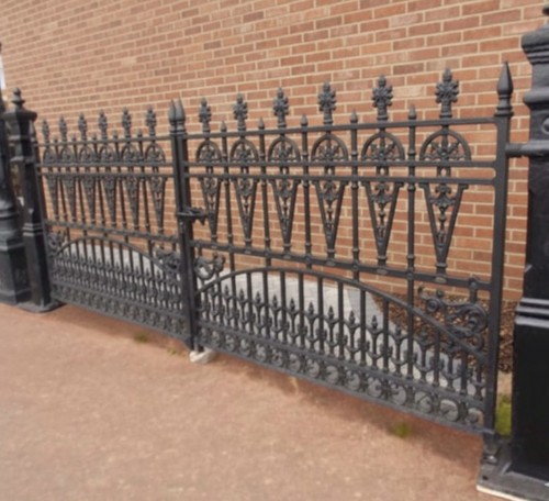 Gilberton cast iron driveway - gilberton,