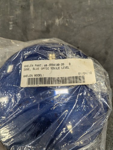 Whelen 2984099 blue - whelen, 68-2984099-20