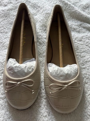 French sole ballet shoes cow - ballet, shoes,
