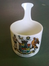 Earl of Antrim Giant's Causeway Goss crested china ware Ireland Irish noggin