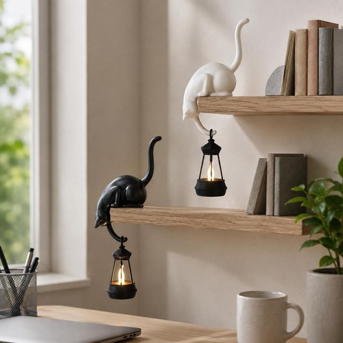 Cute cat shelf - cat, sitter