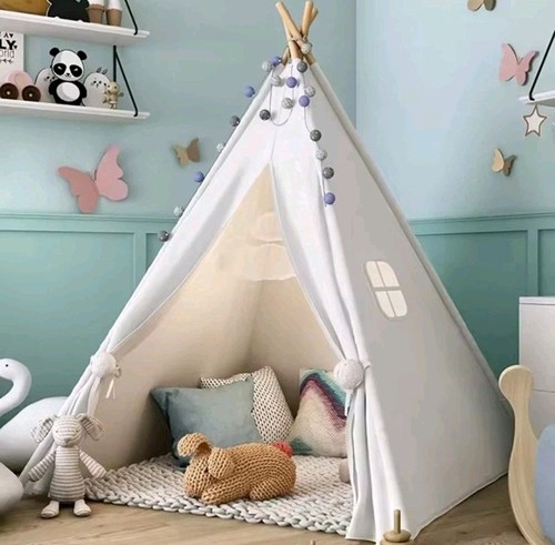 Canvas kids teepee - canvas, star