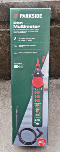 Parkside pen multimeter pzm - parkside,