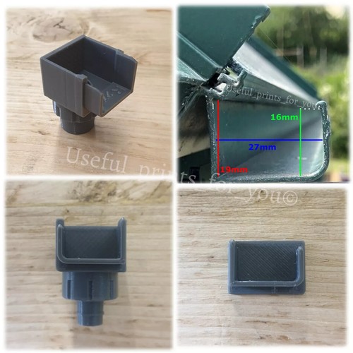 27r greenhouse gutter outlets - greenhouse,