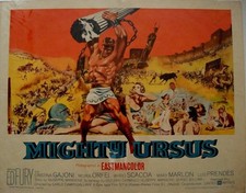 MIGHTY URSUS half sheet movie