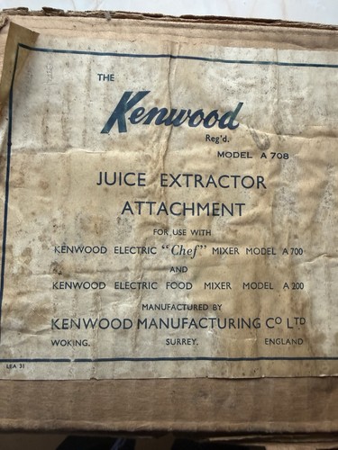 Vintage kenwood chef - kenwood, bakelite