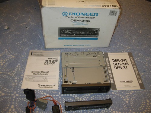 Pioneer deh 345 - car, stereo