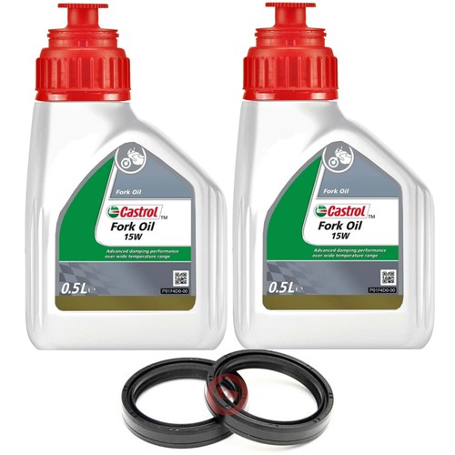 Kit castrol 15w fork seals - kit,