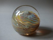 LOVELY COLLECTABLE SEA ANEMONE MARINE LEAD CRYSTAL ART GLASS PAPERWEIGHT FREE UK