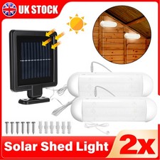2x Solar Powered LED Light