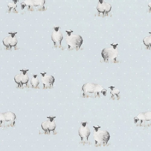 Sheepy sheep powder blue - sheep,