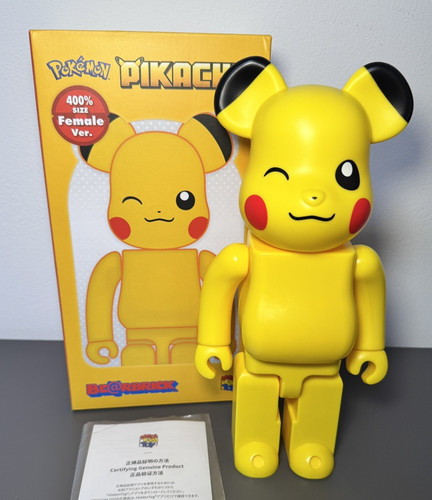 Bearbrick pokemon pikachu - pokemon,