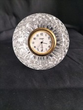 Crystal Small Mantel Clock