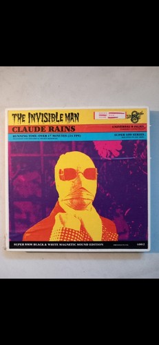 Super 8mm film the invisible - super,
