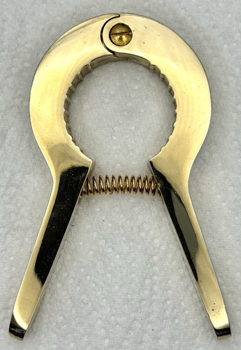 Vintage brass gold plated - or,