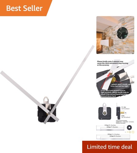 Battery powered silent - silent, quartz