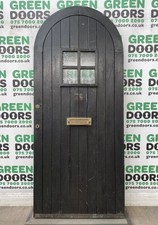 ARCHED WOODEN FRONT DOOR