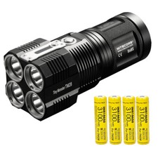 ~NEW~ Nitecore TM28 Tiny Monster 6000 Lumen QuadRay Flashlight