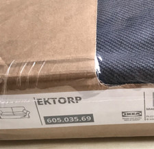 Ikea Ektorp Hallarp Grey 2 Seat Sofa Cover 605.035.69 NEW/SEALED.